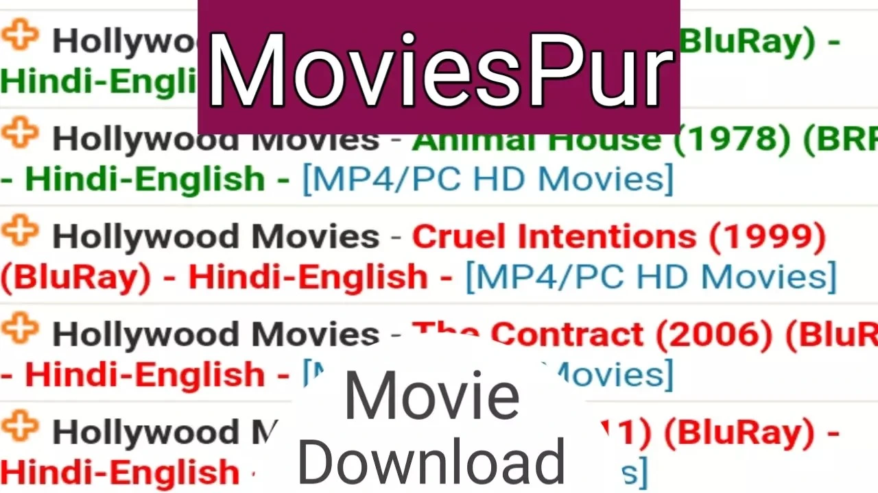 MoviesPur 2024: Bollywood & Hollywood Movies Download