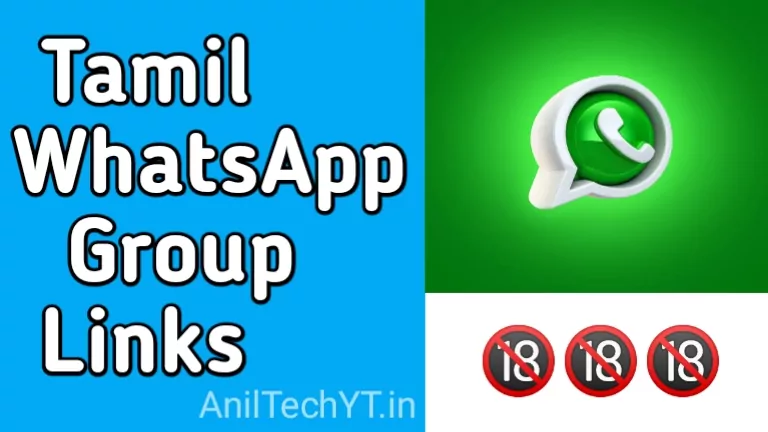 3200+ Tamil WhatsApp Group Link 2025